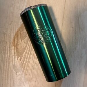 Starbucks Green Stainless Travel 20oz Mug Unused w/lid in Box 2024 Great Gift!
